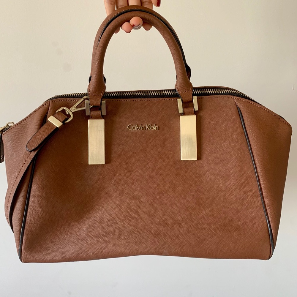Calvin Klein Leather Handbag - Picture 2 of 8